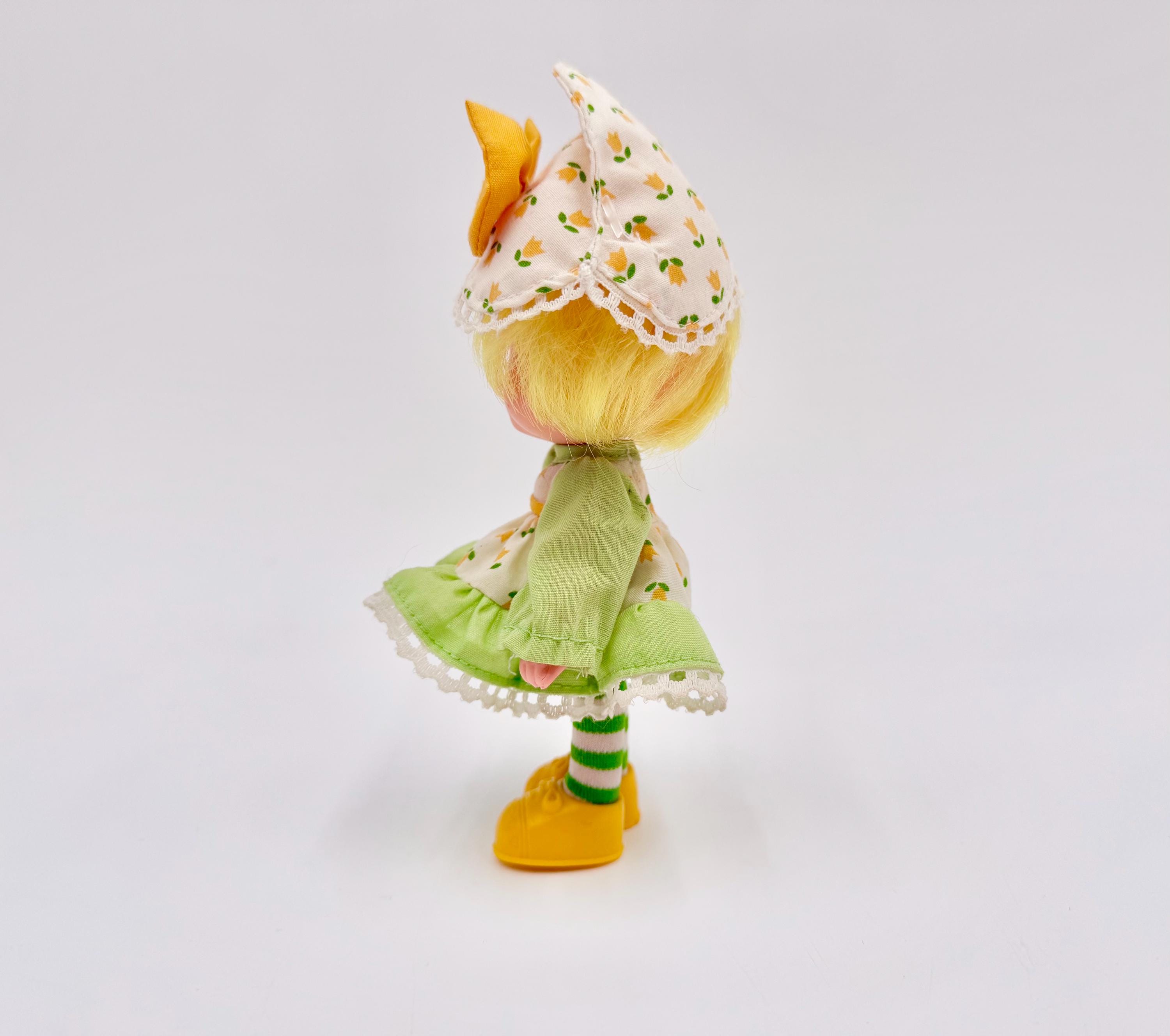 Vintage 1980s Strawberry Shortcake Party Pleaser Mint Tulip Doll