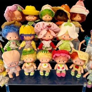 Vintage 1980’s Kenner Strawberry Shortcake and Friends Dolls *Each sold separately