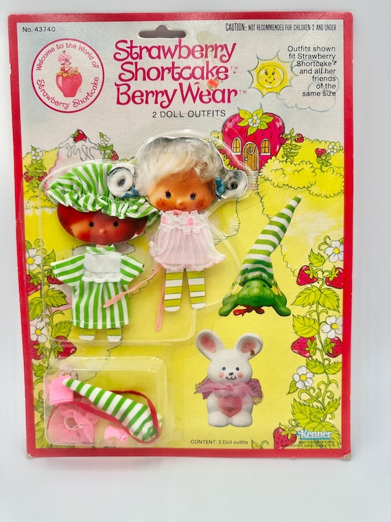 Vintage 1980s Strawberry Shortcake Berry Wear “berry Good