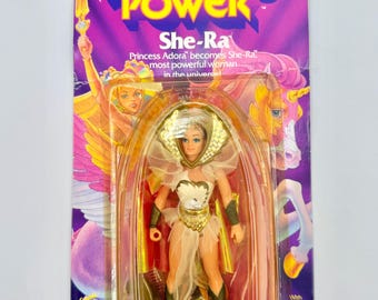 Vintage 1984 Princess of Power She-Ra figure New in package