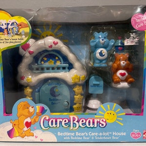 2003 Play Along Care Bear Bedtime Bear’s Care-A-Lot House New in box