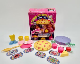 Vintage Mattel 1990 Cherry Merry Muffin Pastry Cafe No.9338 in