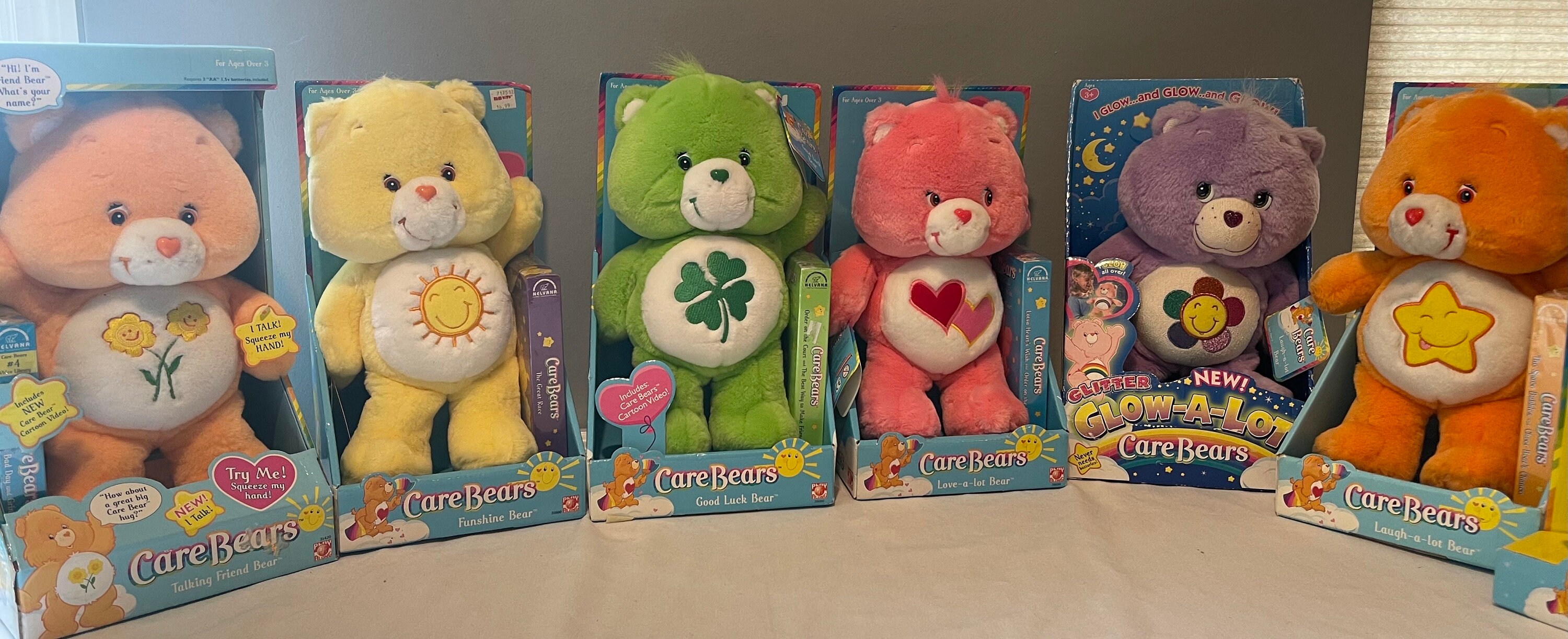 Vintage Care Bears 2002 03 New In Box Vhs talking Pick Your Etsy