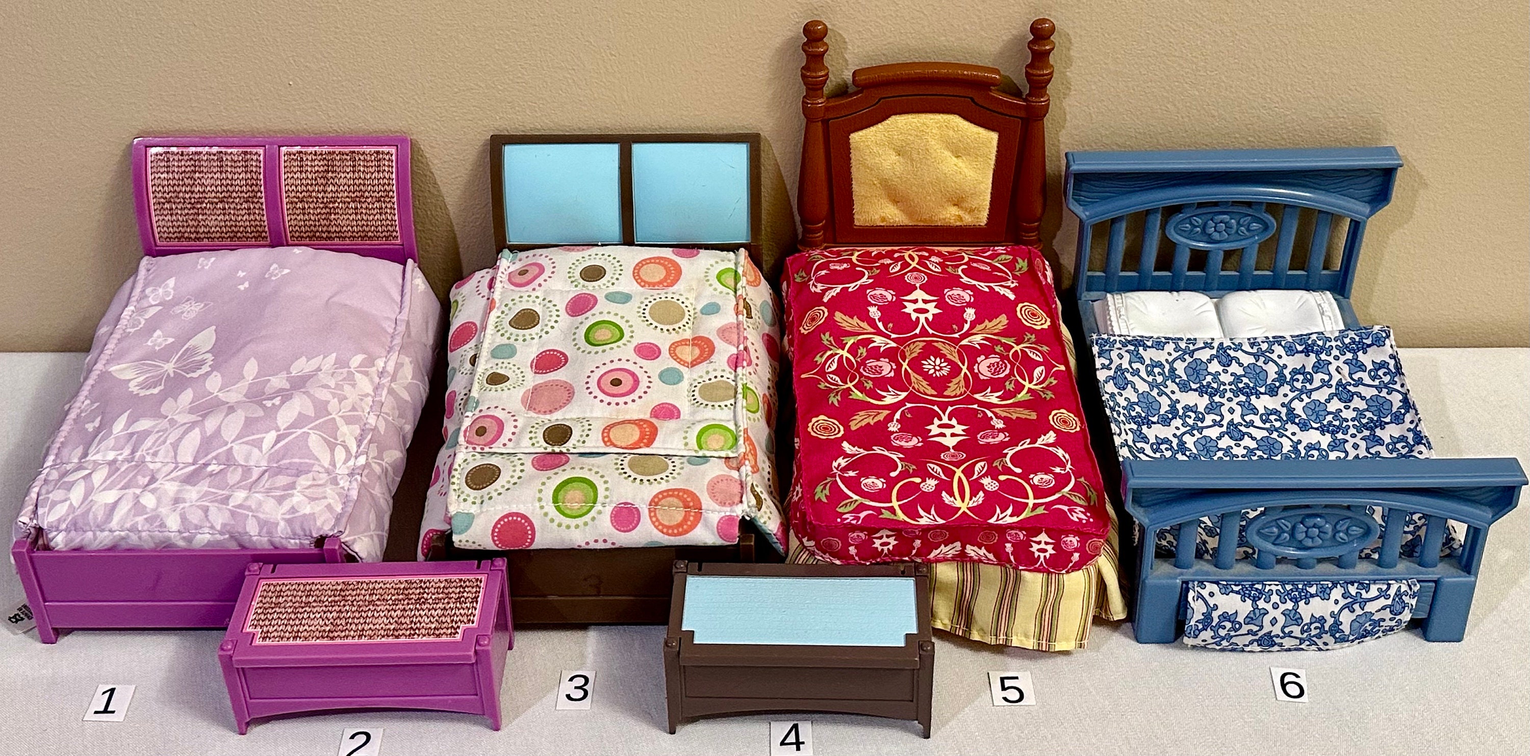 Fisher price doll bed new arrivals