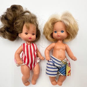 Vintage 1988 Mattel The Heart Family Sunshine Fun Pals Two Babies for Set #2645