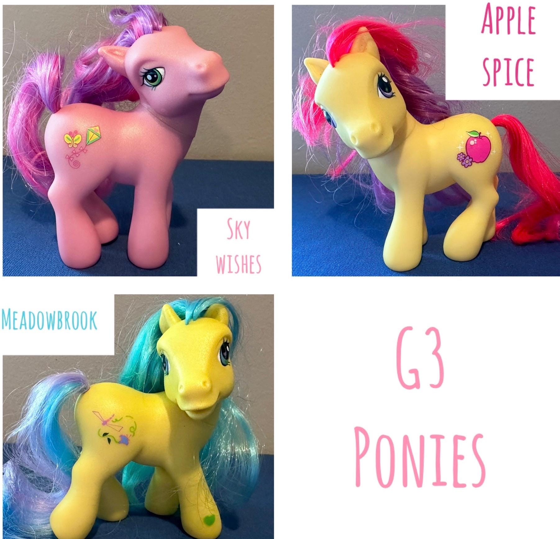 2006〜2008年マイリトルポニー いろいろフィギュア ヴィンテージ レア