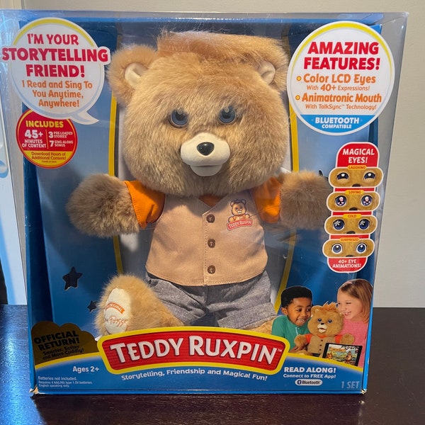 Teddy Ruxpin - Etsy