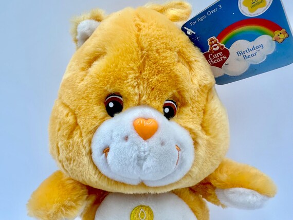 Vintage 2000s 13 Inch Carlton Cards Birthday Bear 20th Anniversary
