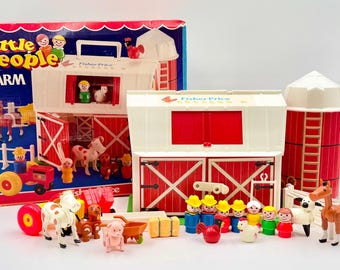 フィッシャープライス　ビンテージ　リトルピープル　プレイハウス　ごっこ遊び ビンテージのフィッシャープライス プレイファミリー ブラウンハウス