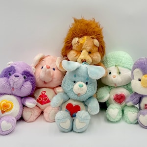 Vintage 1984 Care Bear Cousins 13 inch Plush Pick your Own