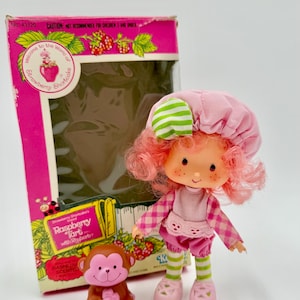 Vintage Kenner 1982 Strawberry Shortcake Doll Raspberry Tart With