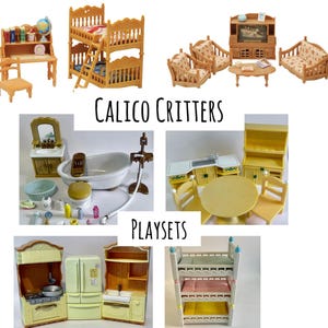 Sylvanian Families , Li&#39;l Woodzeez and Calico Critters Furniture and Playsets