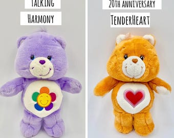 ヴィンテージ 13インチぬいぐるみケアベアとケアベアカズンズ*それぞれ
