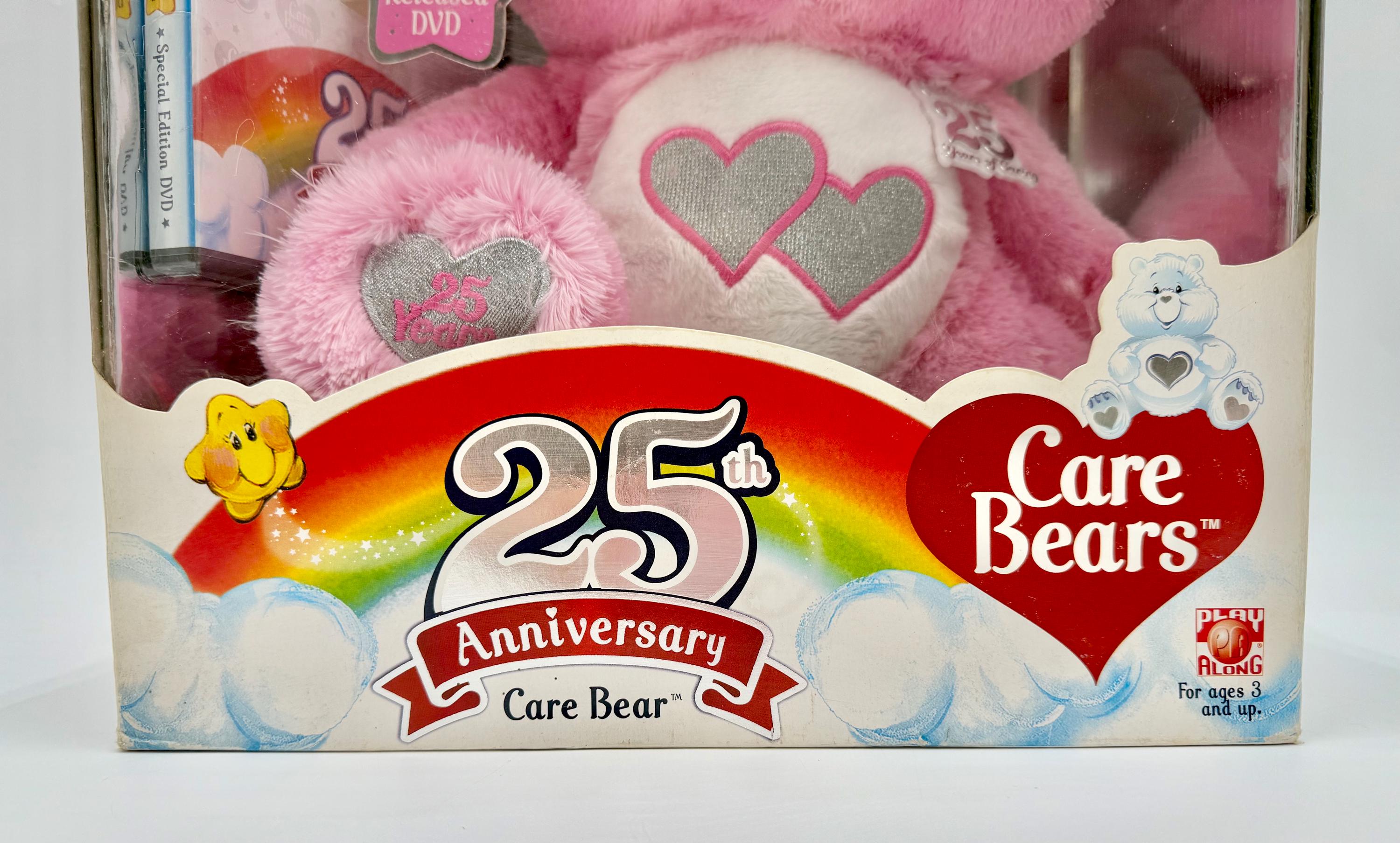25th Anniversary 2007 Care Bear Pink Love-a-lot Bear Special