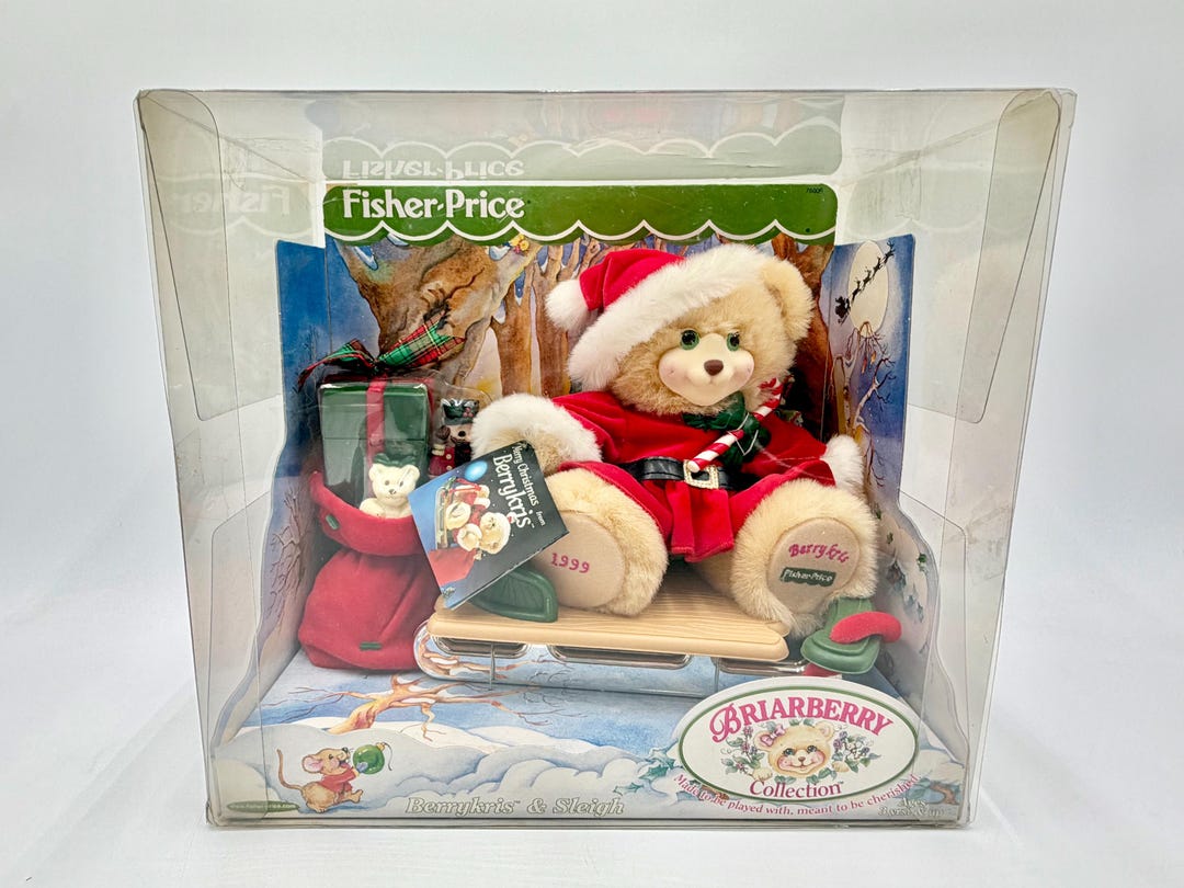 Vintage 1999 Briarberry Collection Merry Christmas Berrykris New