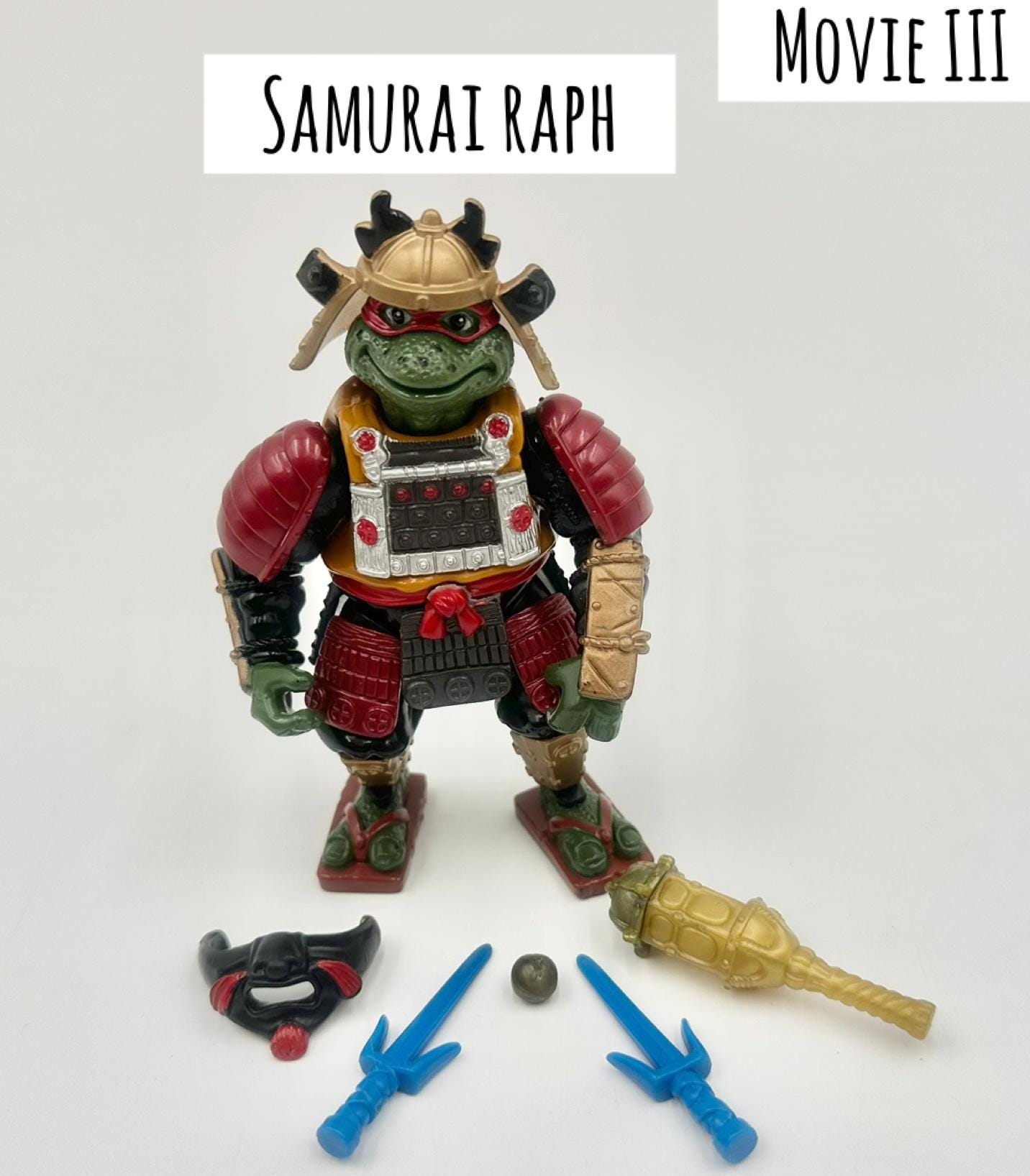 PLAYMATES 1988 TMNT Teenage Mutant Ninja Turtles Leonardo Nmint