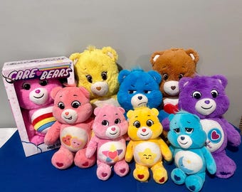 早い者勝ち！美品★ケアベア６個セット Vintage 1980s 6 inch Care Bears *Each Sold Separately - Etsy