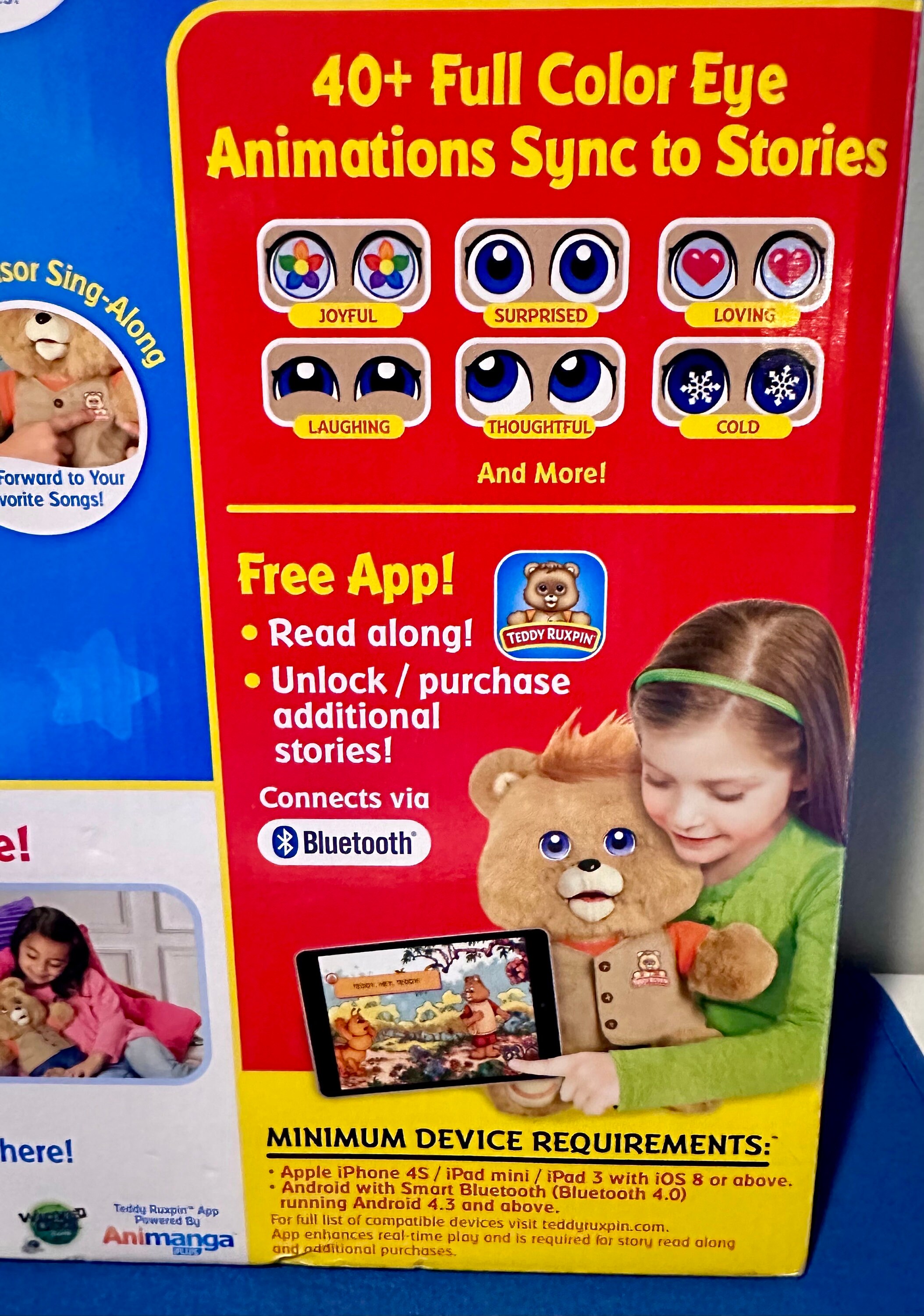 2017 Teddy Ruxpin Talking Interactive Bear SEALED New in Box Etsy UK