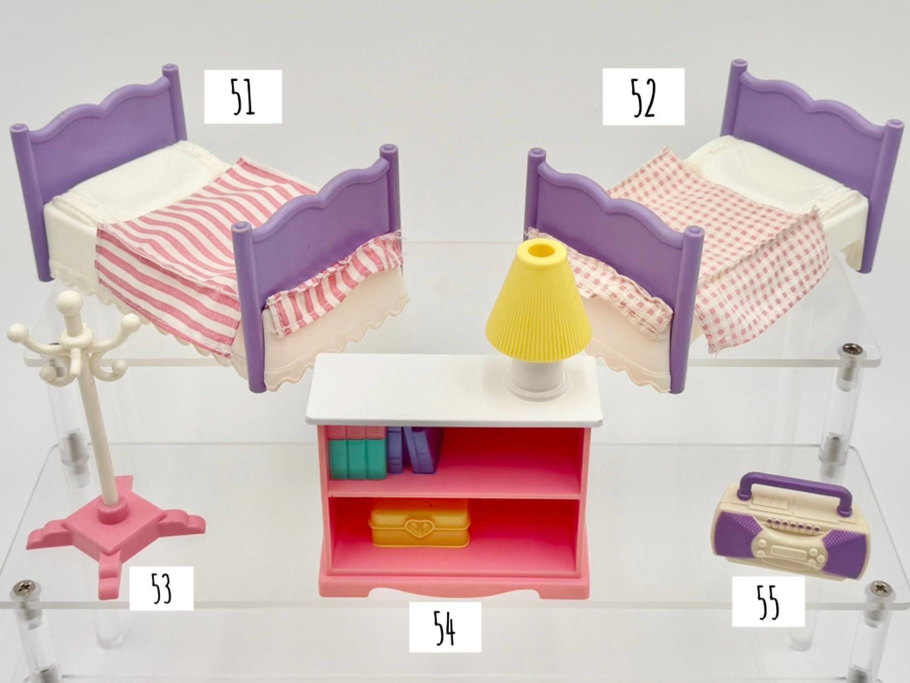 Vintage 1993 Dream Dollhouse Furniture and Accessories Listing #4
