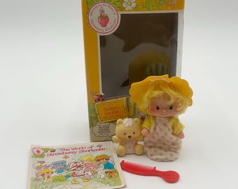 Galleta de mantequilla Kenner vintage de 1982 con osito de gelatina n.° 43960 en caja abierta