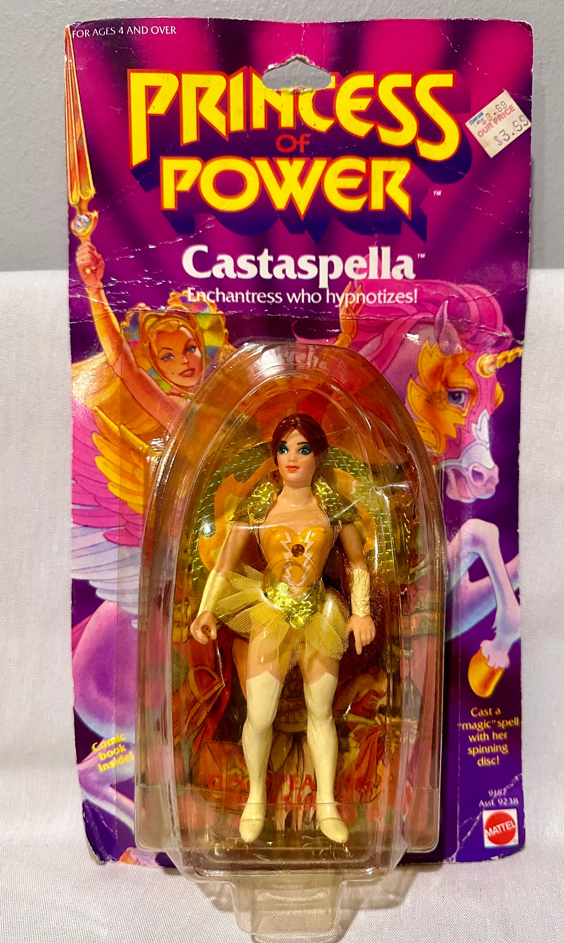 Rare Vintage Mattel 1984 Princess of Power Castaspella Figure New