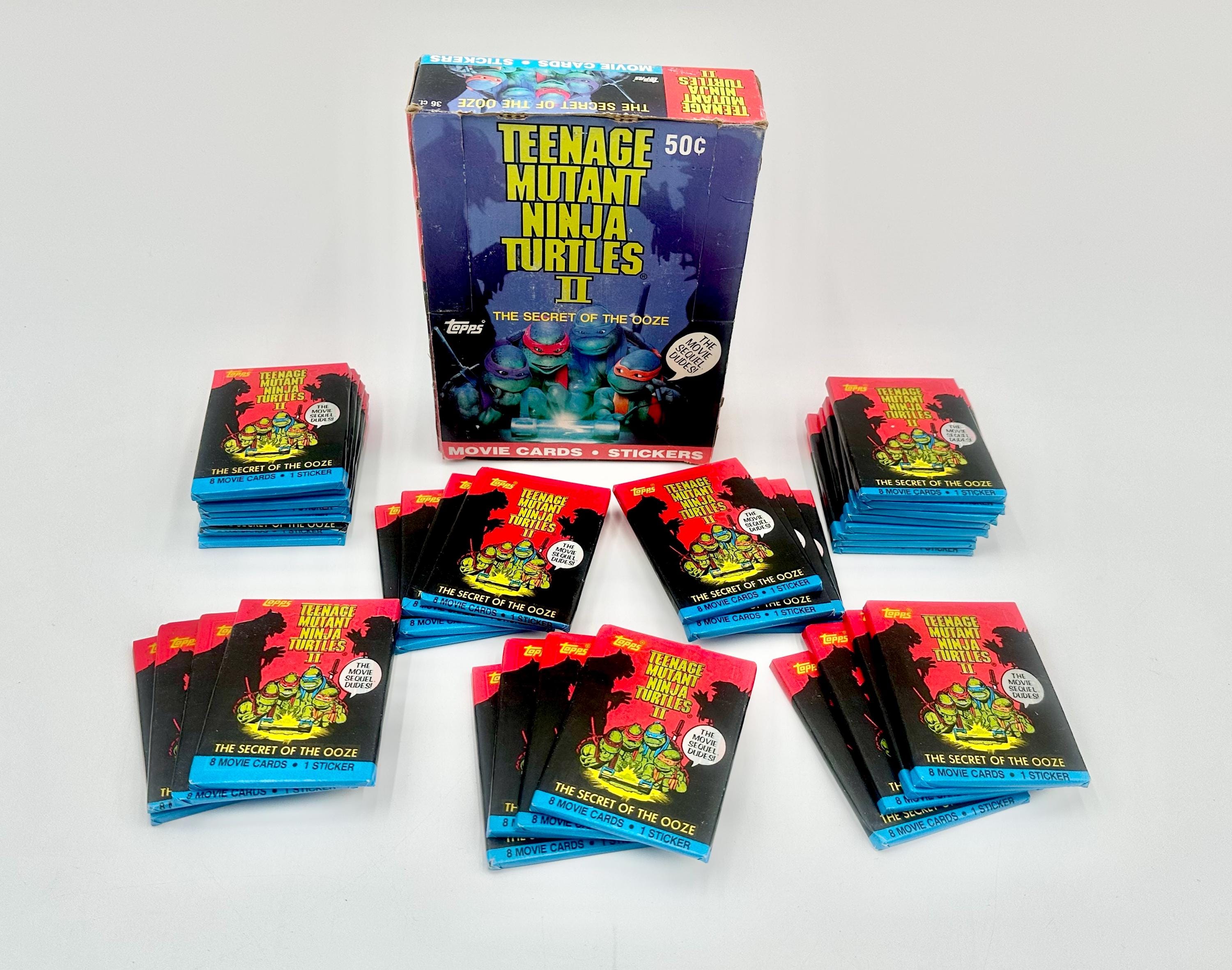 Vintage Playmates 1991 Teenage Mutant Ninja Turtles Topps Movie