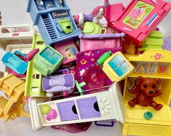 Vintage Fisher-Price Loving Family Child/Nursery Furniture and Accessories #2 of 2