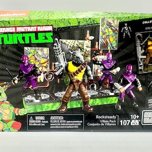 2016 Mega Bloks Teenage Mutant Ninja Turtles Rock Steady Villain