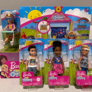 Barbie Club Chelsea With Doll New in Box With Chelsea Friends