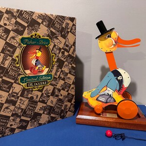 Vintage 1994 Fischer-Price Gedenk-Limited Edition Dr. Doodle mit Box