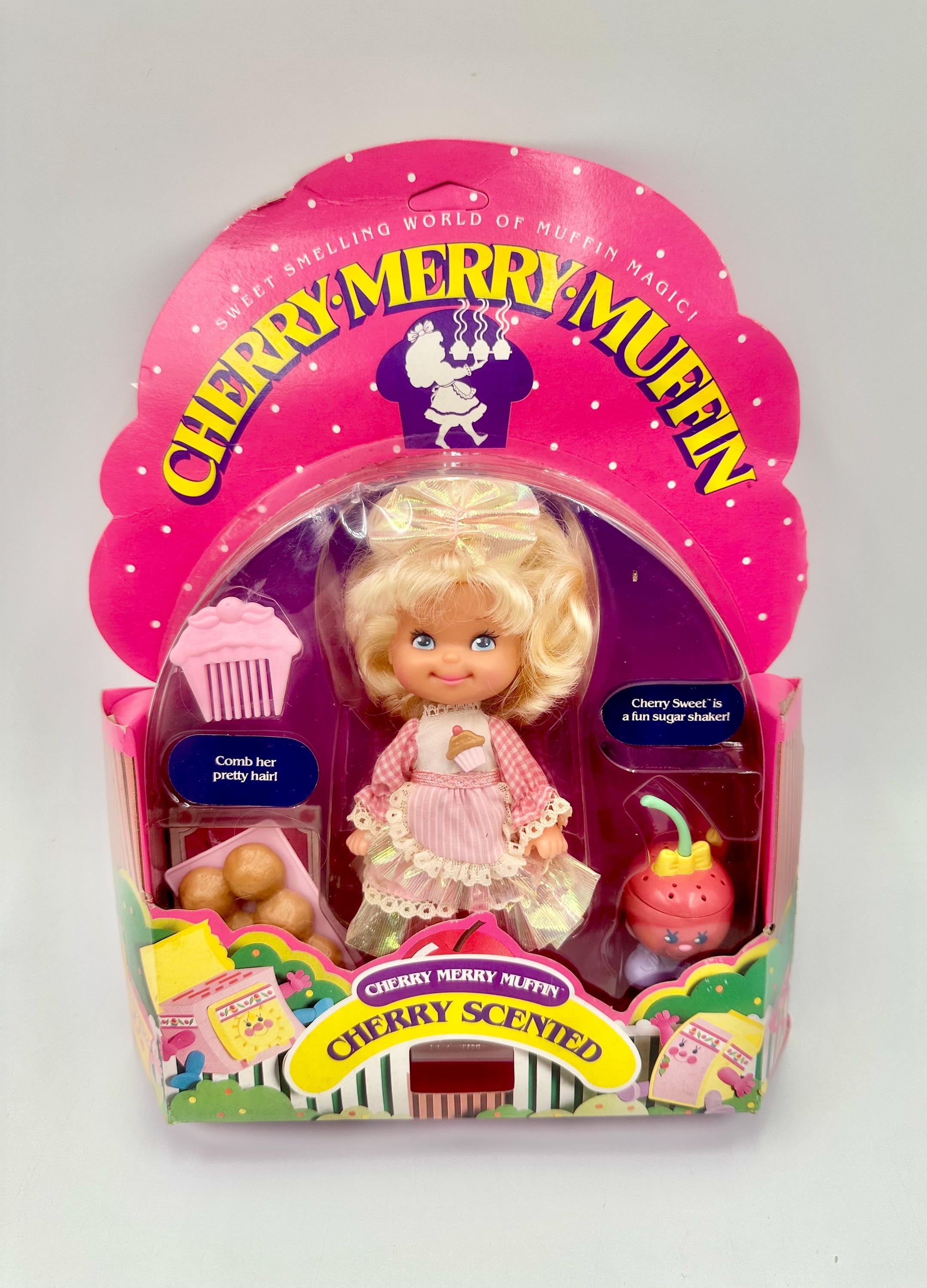Vintage 1988 Cherry Merry Muffin Doll in Original Packaging No