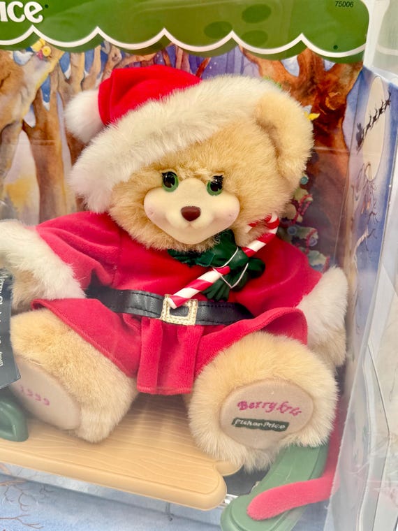 Vintage 1999 Briarberry Collection Merry Christmas Berrykris New