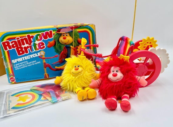 Hallmark Vintage 1983 Mattel Rainbow Brite Spritecycle New in Open