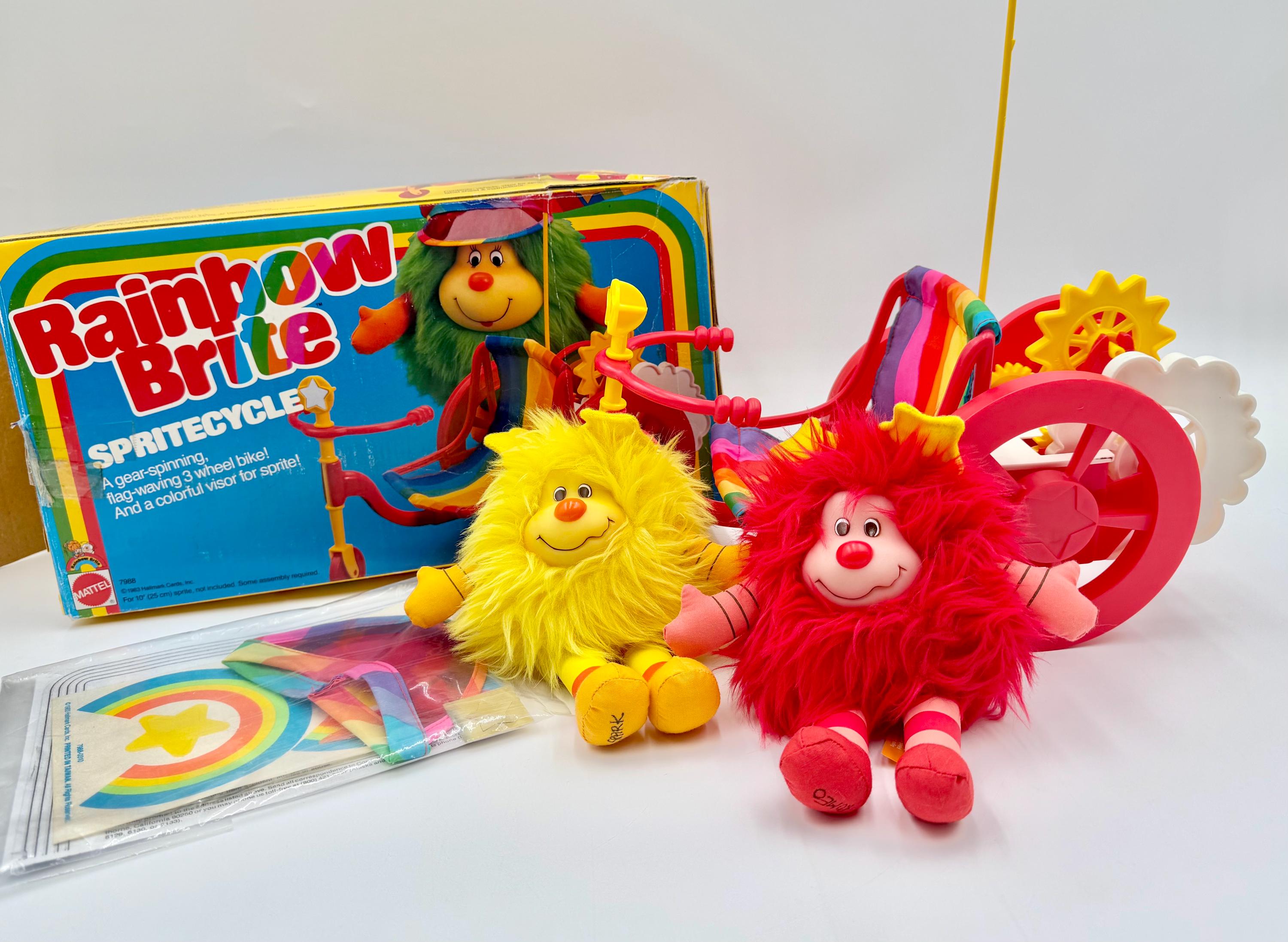 Hallmark Vintage 1983 Mattel Rainbow Brite Spritecycle New in Open