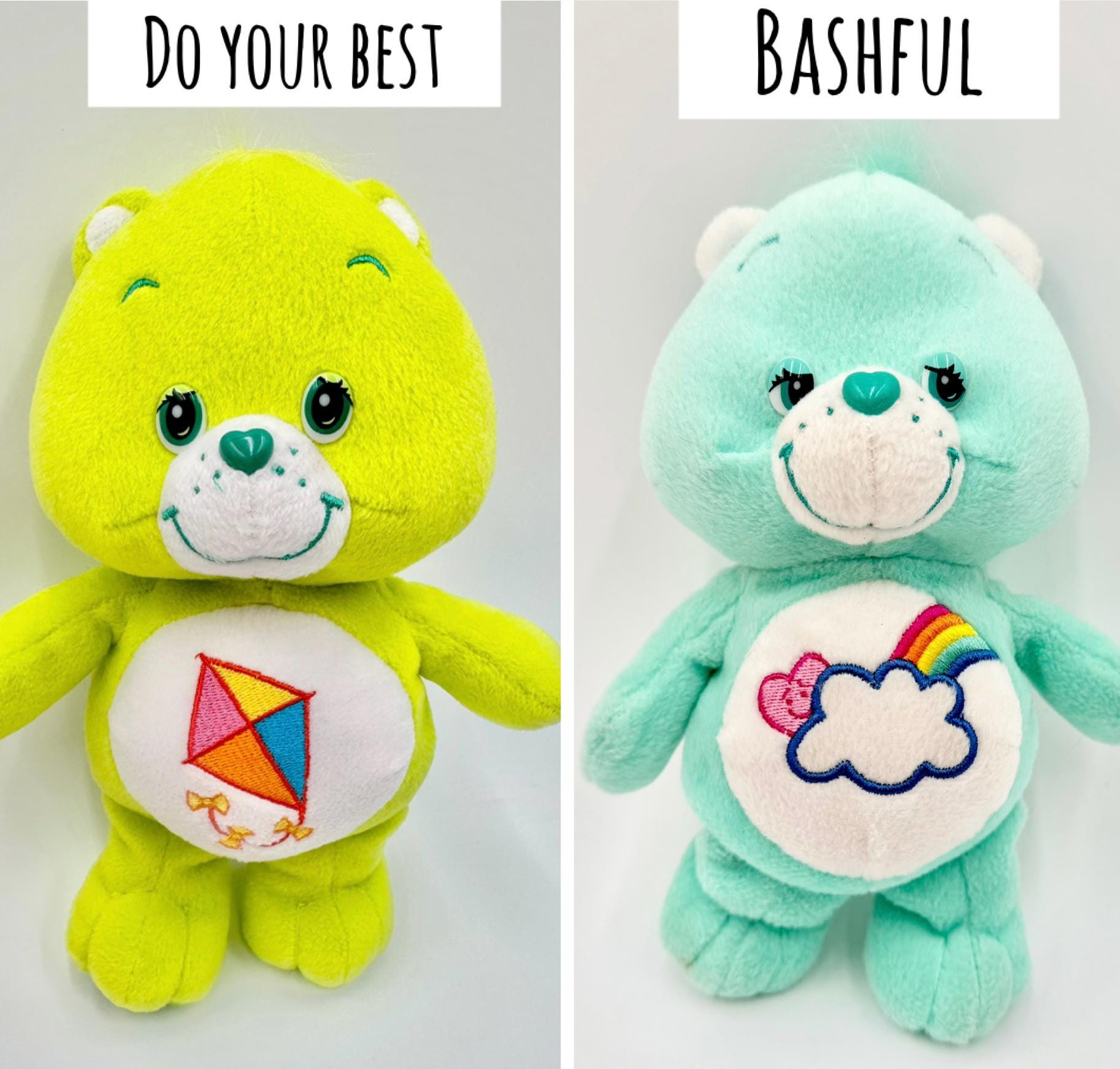 Bisounours Grocopain phosphorescente Care Bears 2003 peluche 🧸 saumon - Jeux & Jouets Bisounours Grocopain phosphorescente Care Bears 2003 peluche 🧸 saumon - Jeux & Jouets