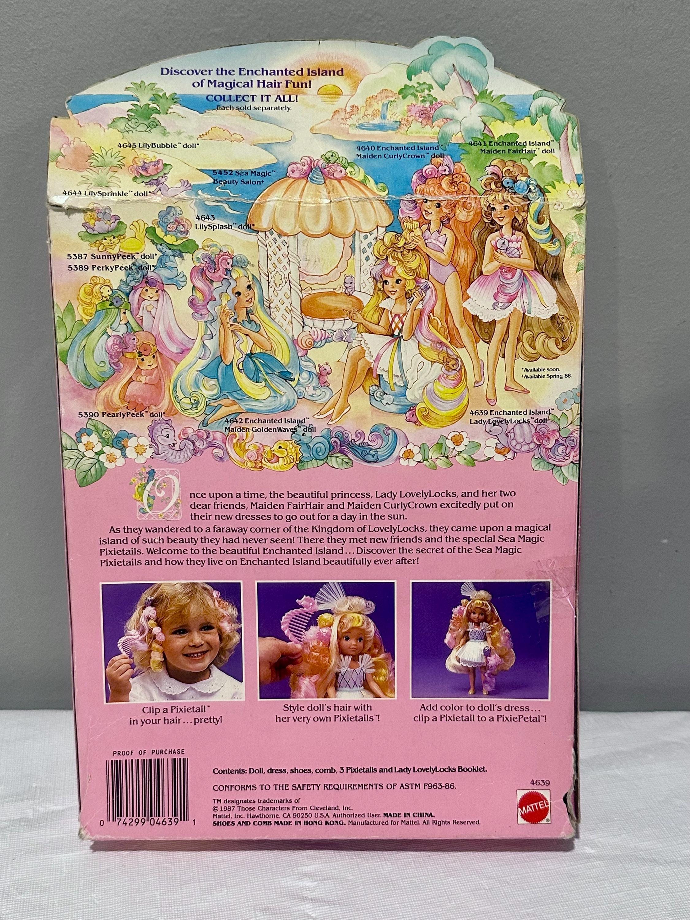 Vintage Mattel 1980s Lady Lovely Locks and the Pixie Tails