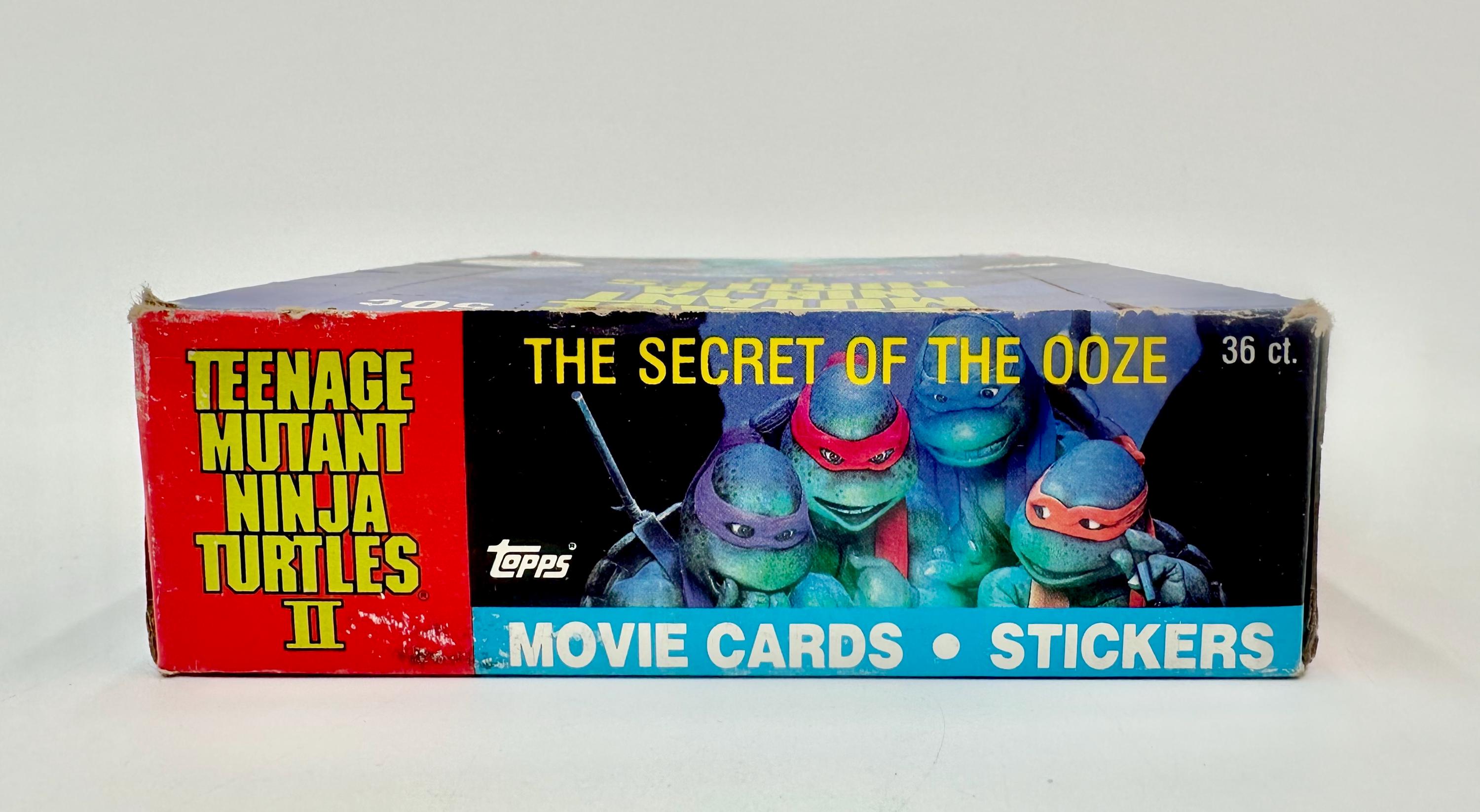 Vintage Playmates 1991 Teenage Mutant Ninja Turtles Topps Movie