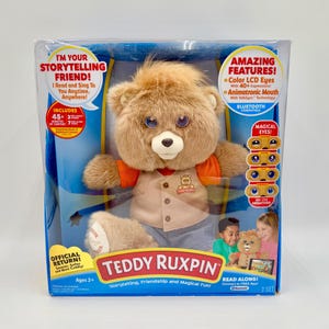 2017 Teddy Ruxpin Talking Interactive Story Telling Bear SEALED New in box