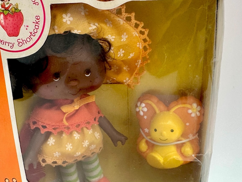 Vintage Kenner 1982 Strawberry Shortcake Doll Orange Blossom With Pet ...