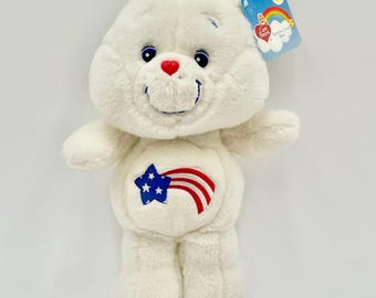 Vintage 2003 20th Anniversary Care Bear Cousin Proud Heart Cat