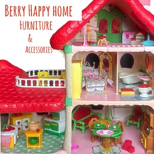 Vintage 1980s Strawberry Shortcake Berry Happy Home Furniture/Accessories/Replacement Pieces