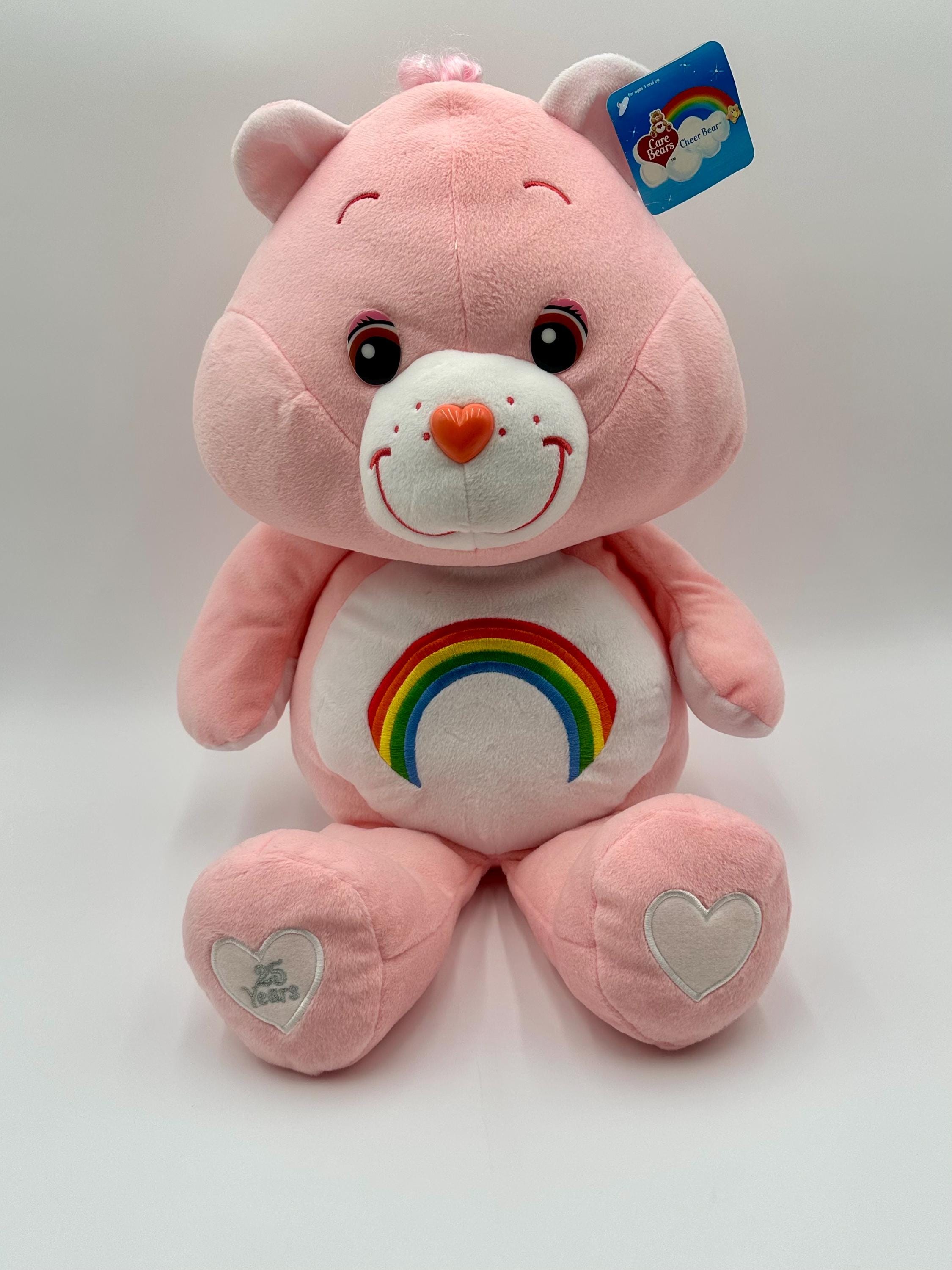 2007 25th Anniversary Jumbo 26 Inch Cheer Care Bear With Tag - Etsy
