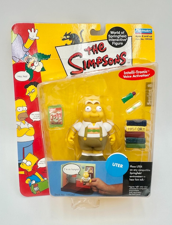 Vintage Playmates the Simpsons World of Springfield Interactive