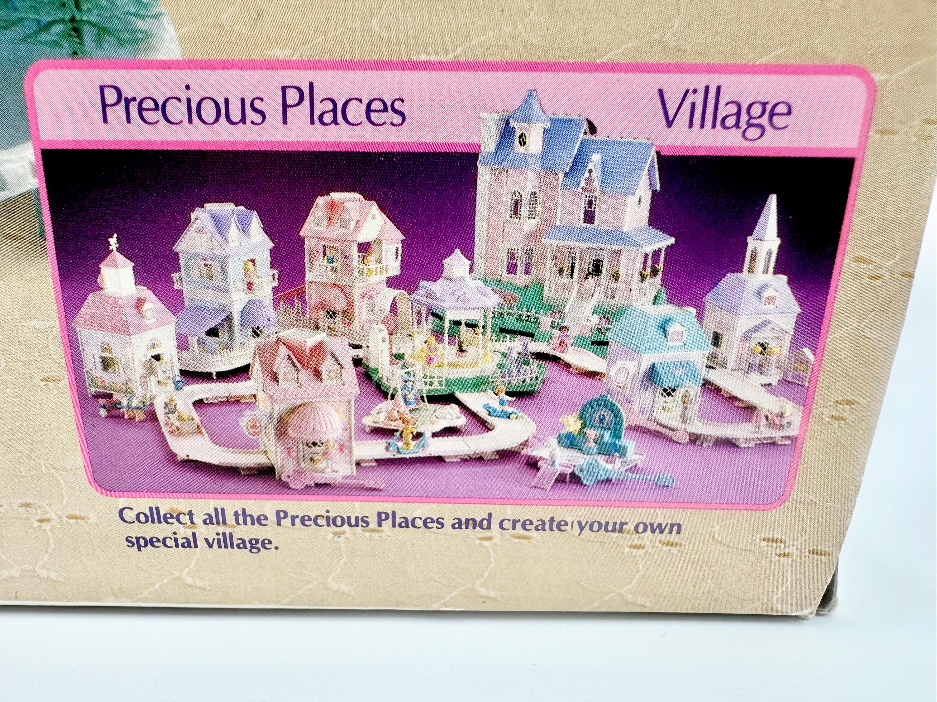 1988 Vintage Fisher-price Precious Places Ice Castle Pond Complete