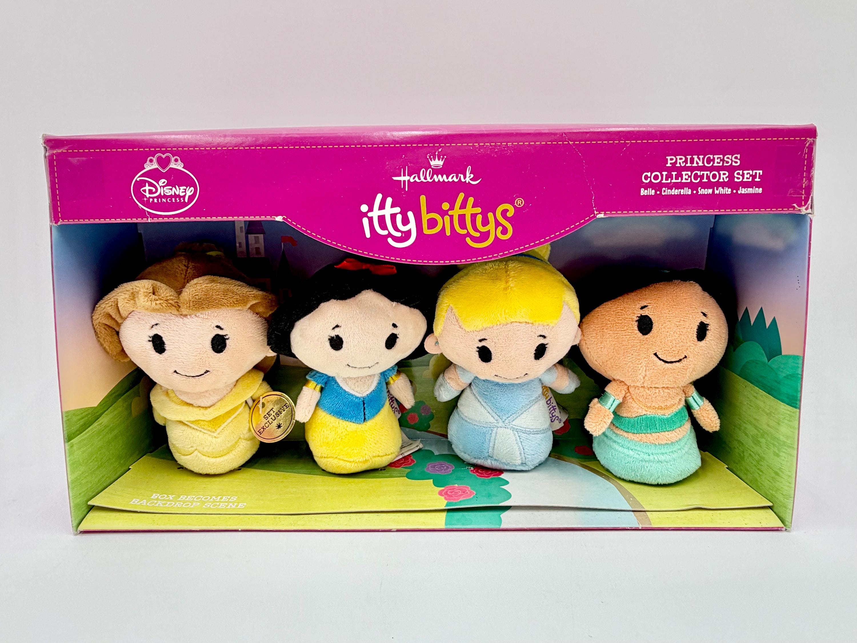 Hallmark Set of Four Disney Princess Itty Bittys Collector Set New