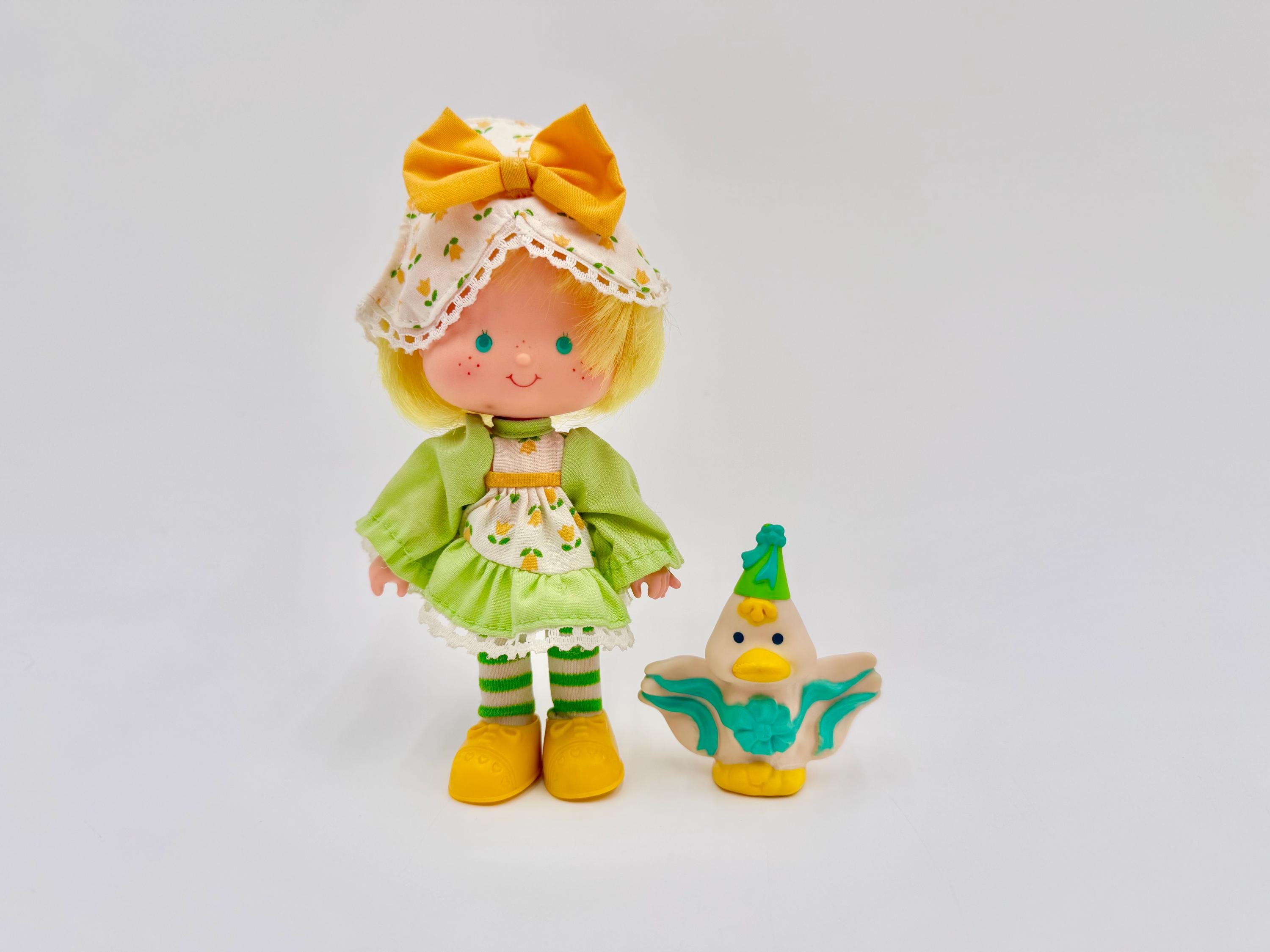 Vintage 1980s Strawberry Shortcake Party Pleaser Mint Tulip Doll