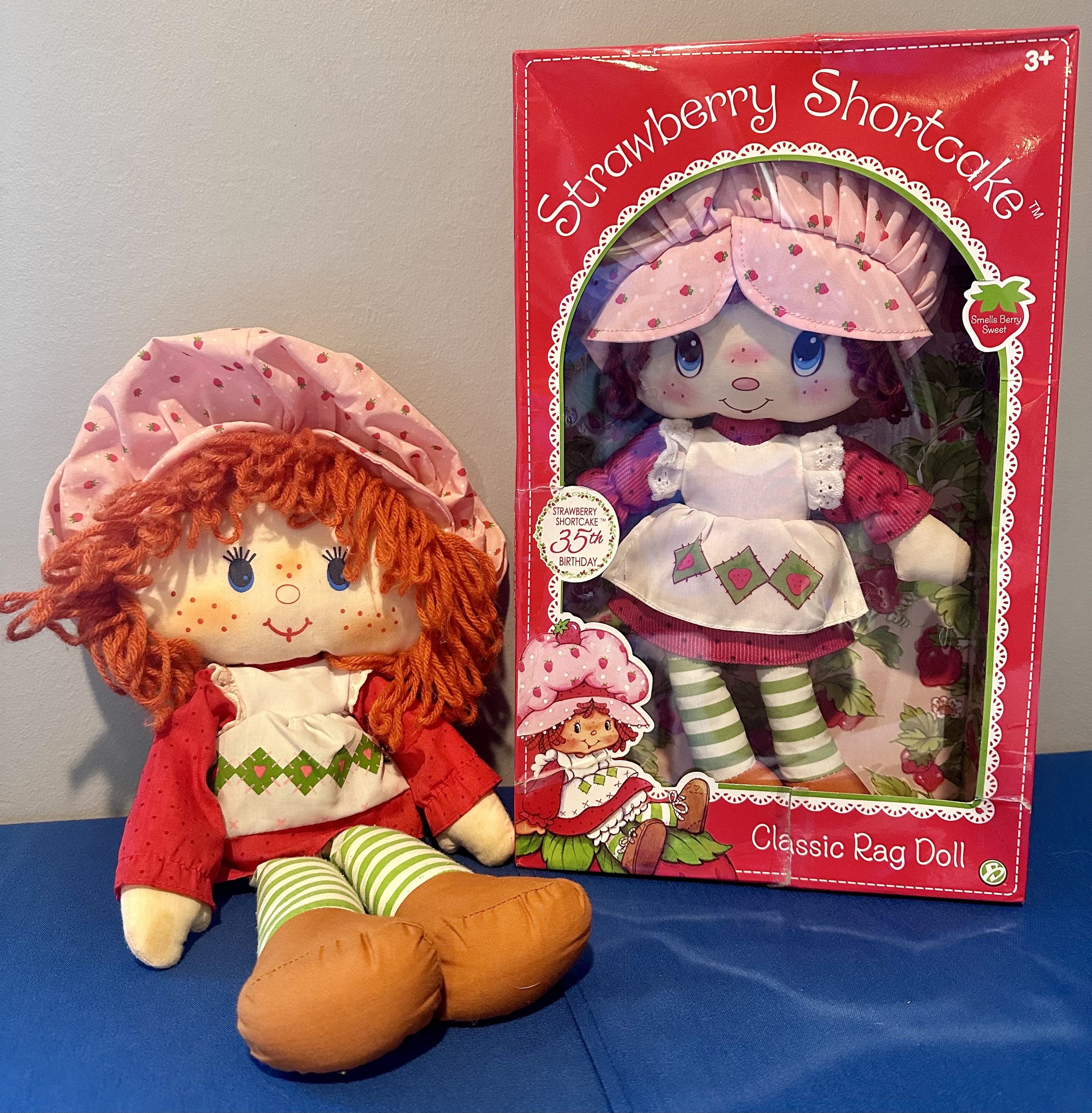 Vintage Kenner 1980s Strawberry Shortcake Ragdoll and 2015