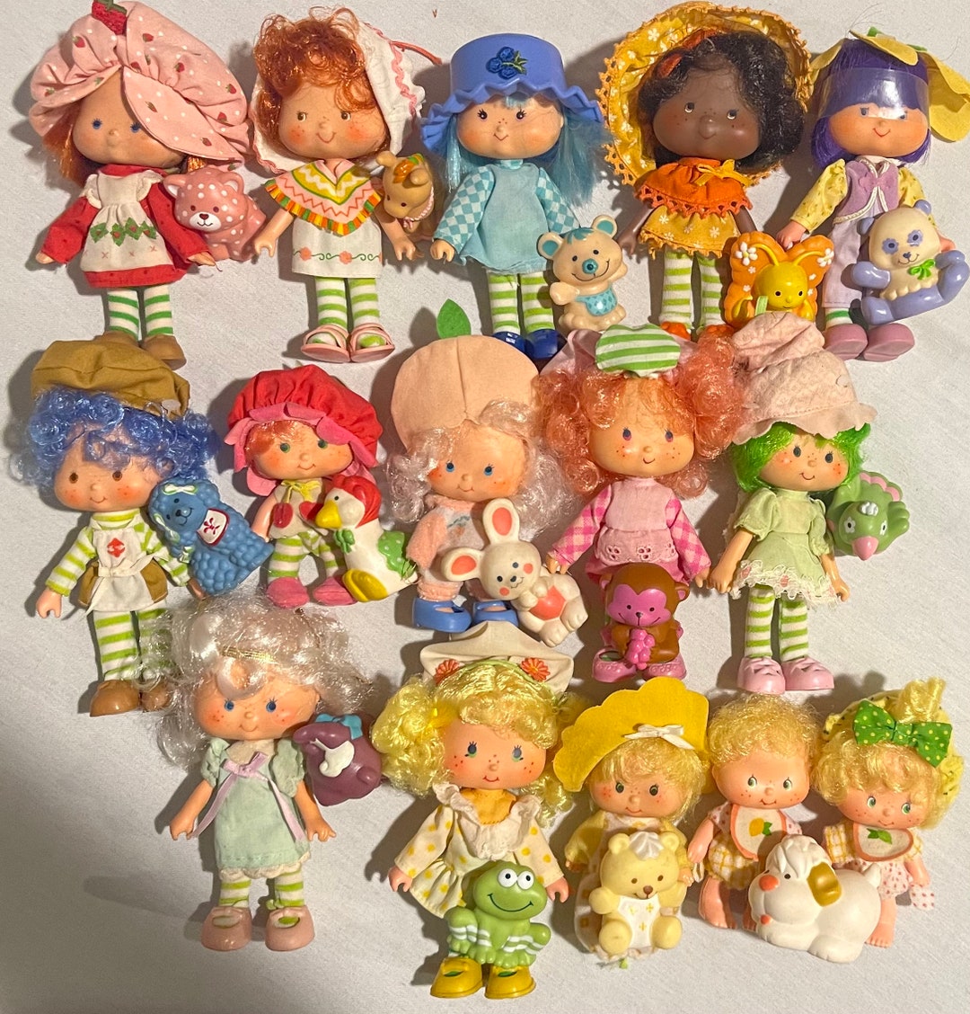 vintage-1980s-kenner-strawberry-shortcake-dolls-pick-your-etsy