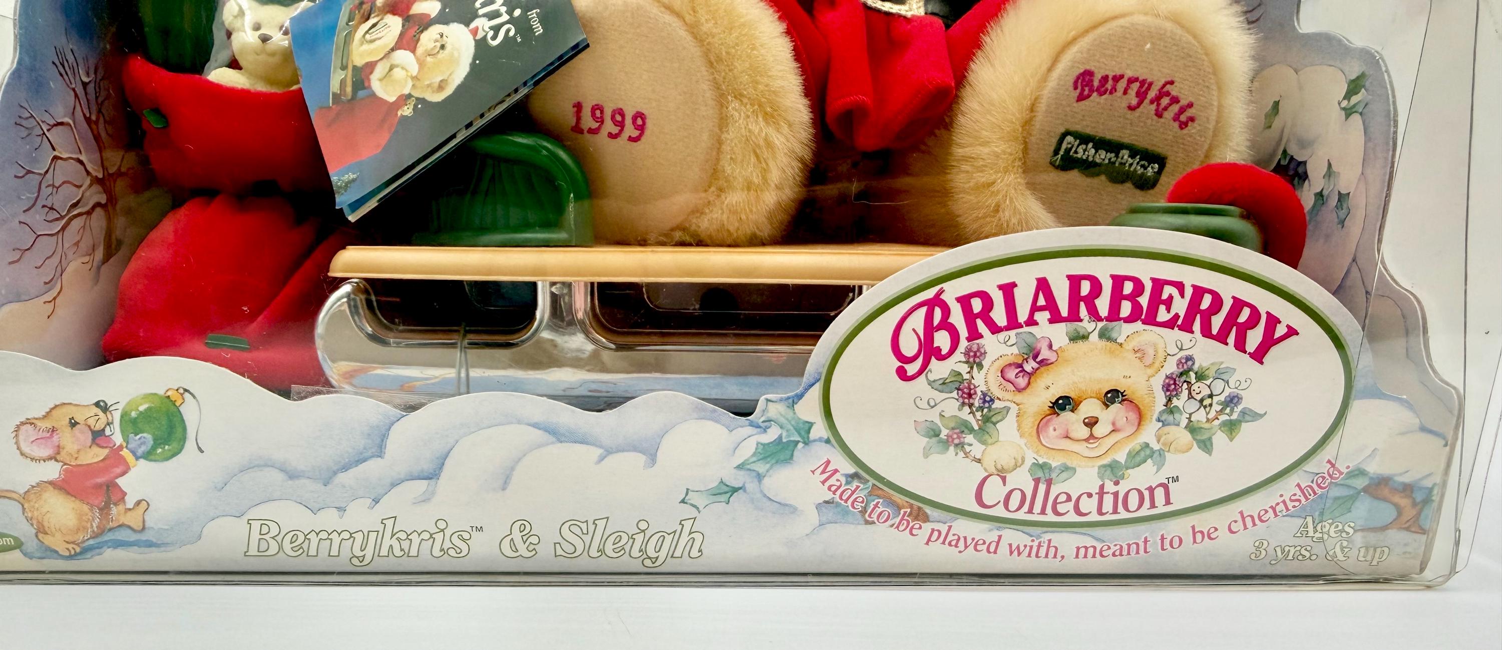 Vintage 1999 Briarberry Collection Merry Christmas Berrykris New