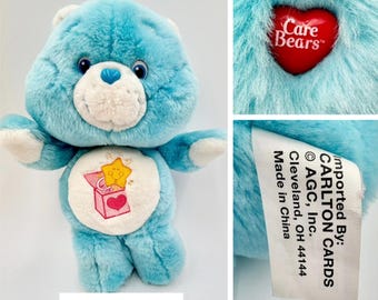 ヴィンテージ/モダン「13インチ」ぬいぐるみケアベアとケアベア